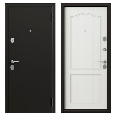Дверь металлическая Гарант, 860 мм, правая, цвет антик ларче