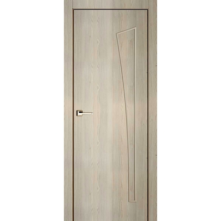 Дверь межкомнатная глухая ламинированная Белеза 200х80 см цвет тернер белый
