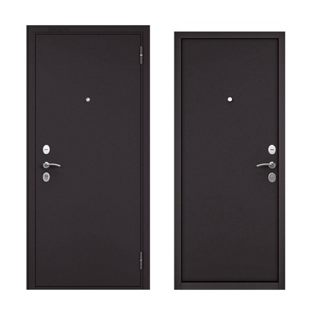 Дверь входная металлическая Бульдорс Start, 860х2050 мм, правая, цвет букле шоколад