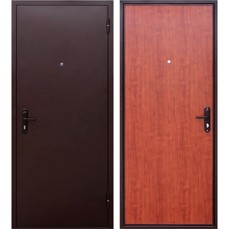 Дверь входная металлическая Стройгост 5, 960 мм, правая, цвет рустикальный дуб