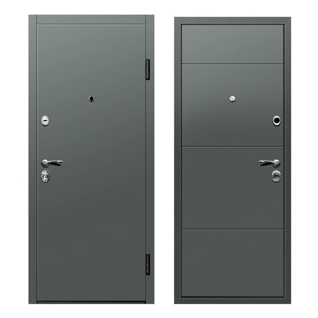 Дверь входная металлическая Urban 970 мм правая, цвет серый