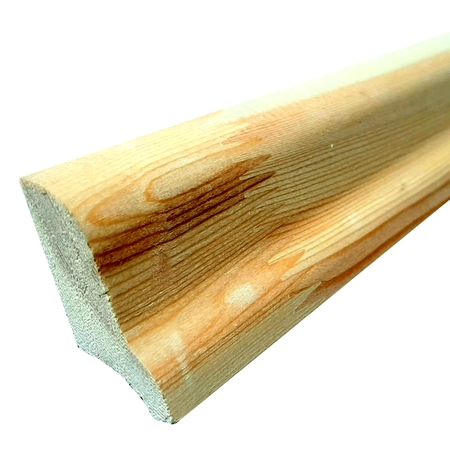 Плинтус деревянный 50x2500 мм сращённый