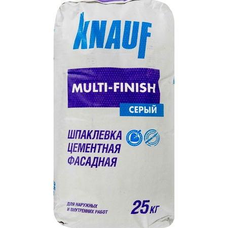 Шпаклёвка цементная финишная Knauf Мульти-финиш