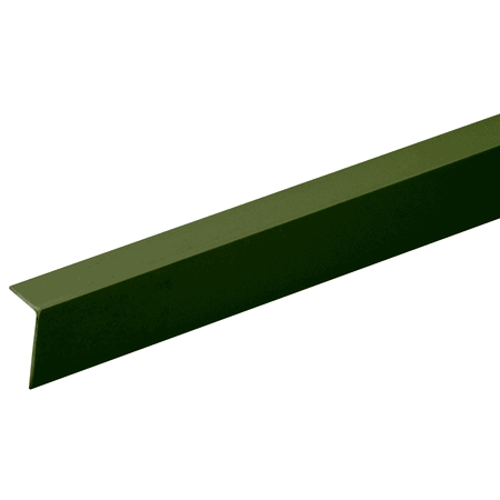 Угол арочный ПВХ 10х20х2700 мм зелёный