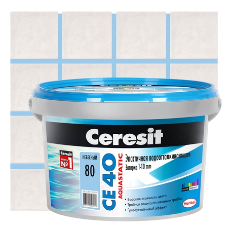 Затирка цементная Ceresit CE 40